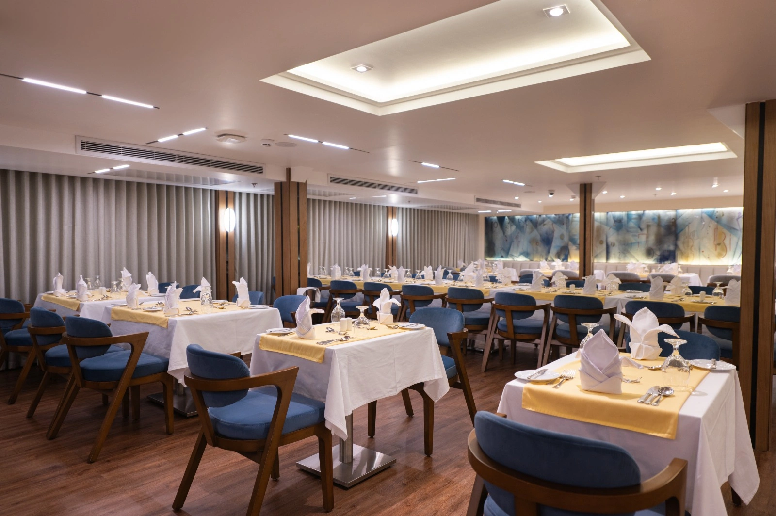 Restaurant aboard the Concerto III Nile Cruise Nile cruise